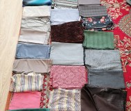 Отрезки ткани разной длины 10р за любой кусок разной длины