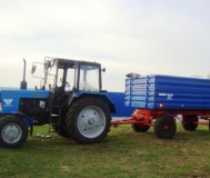 Аренда трактора беларус 920. 2 с прицепом псе-ф-12,5б 5т
