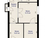 Продам 3-комнатную квартиру