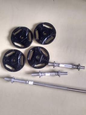 Гриф штанги, гриф гантельный, диски 0