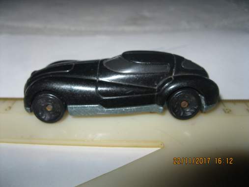 Hot Wheels Mattel 1995 Black Batmobile 6