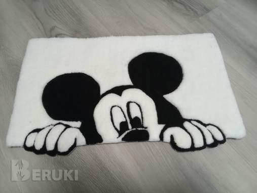 Коврик ручной работы Микки 0