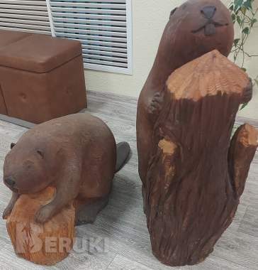 Продаю деревянные скульптуры не дорого 1