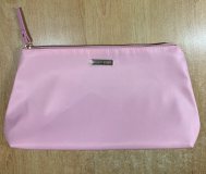 Нежно-розовая текстильная косметичка Mary Kay