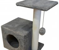 Когтеточки, игровые комплексы, домики для кошек
