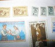 Лот марок не почтовых
