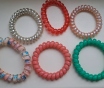 Резинка-браслет пружинка, новые, разноцветные