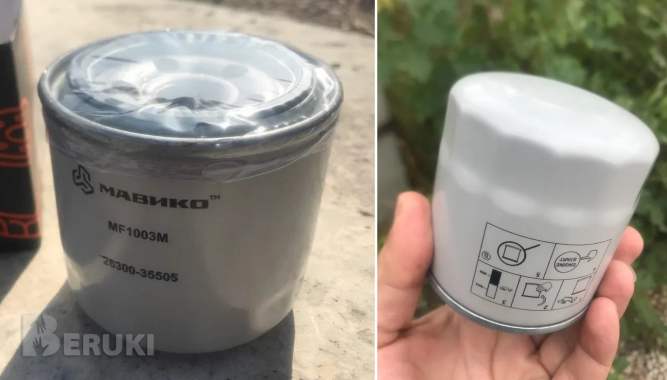 Фильтр масляный для хендай солярис/киа рио 1