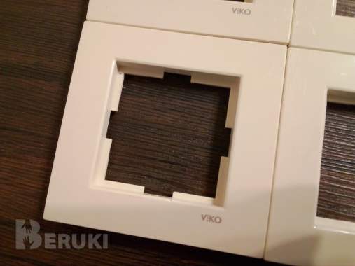 Рамки для розеток/выключателей viko/panasonic (турция) 1