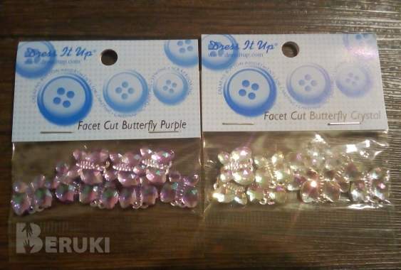 Пуговицы для рукоделия «бабочки» (сша) 0