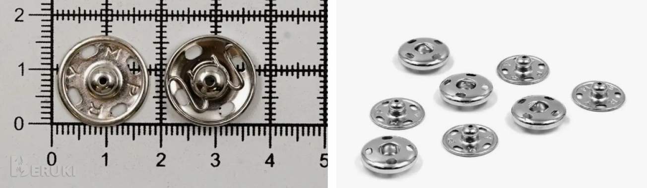 Пришивные кнопки для одежды prym (германия) 1