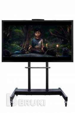 Стойка для телевизора мст-6 чёрный-хром tv 32-70" 1