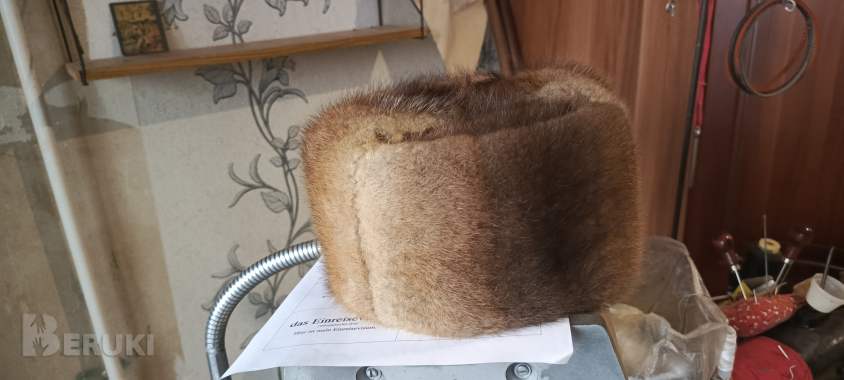 Шапка из ондатры 2