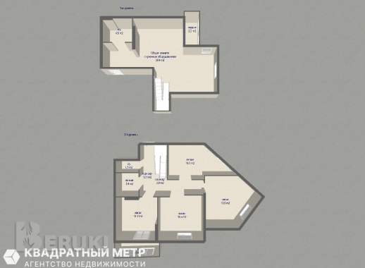 2х-уровневая квартира. 5 комнат. Эксклюзив. 21