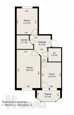 Продается уютная двухкомнатная квартира на домбровке 19
