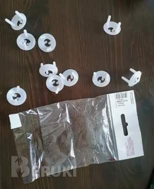 Заглушки для розеток детская безопасность 10 шт 1