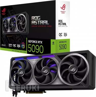 Игровая видеокарта rog astral geforce rtx 5090 oc 32g gddr7 — pcie 5. 0, тактовая 0