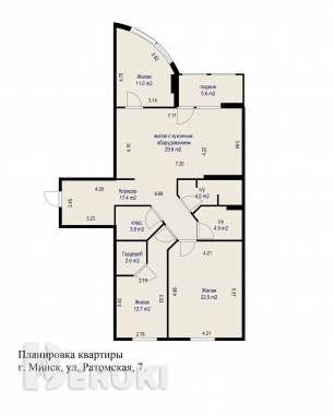 Продается 4-комнатная квартира 31