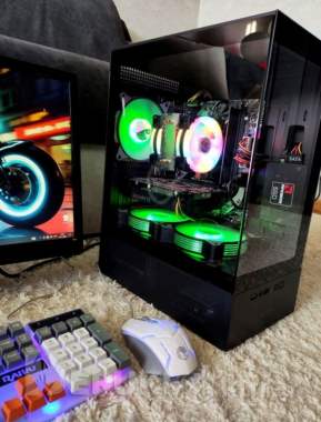 Игровой комп, монитор, переферия/доставлю 1