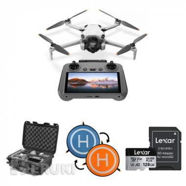 Dji mini 4 pro drone with rc 2 & travel case kit 0