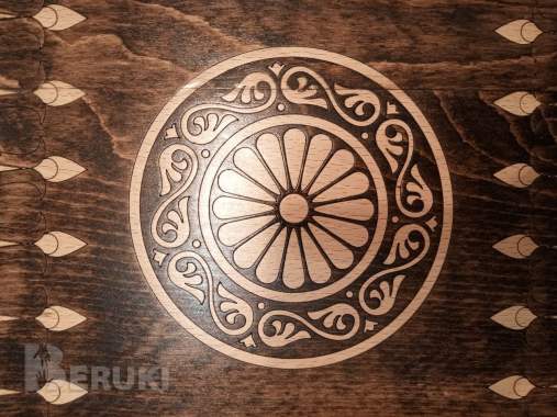 Подарочный набор hарды и шахматы ручной работы 1