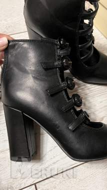 Туфли (ботильоны) женские, экокожа, размер 36 1