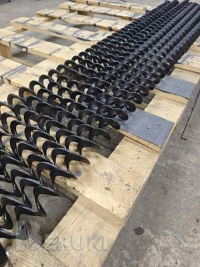 Спираль шнека 45x45x20-1500 мм 1