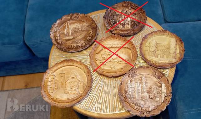 Сувенирные тарелки на стену из разных стран мира 7