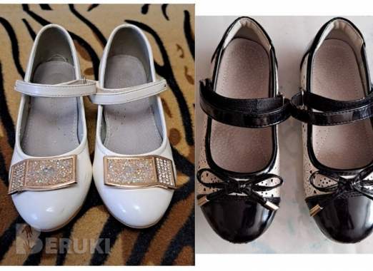 Туфли белые и черные на утренник на р. 29-2 пары 0