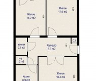 Продается 3 к квартира