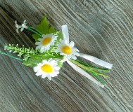 Свадебная бутоньерка для свидетелей/жениха/сватов