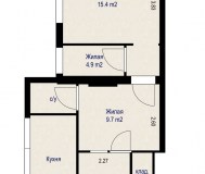 Продается 3 к квартира в а. г. Колодищи
