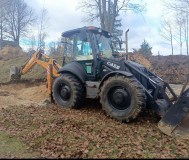 Услуги экскаватора-погрузчика