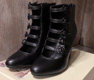 Туфли (ботильоны) женские, экокожа, размер 36