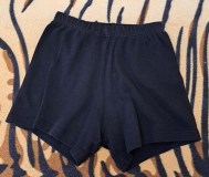 Шорты черные спортивные на 4-6лет, б. У