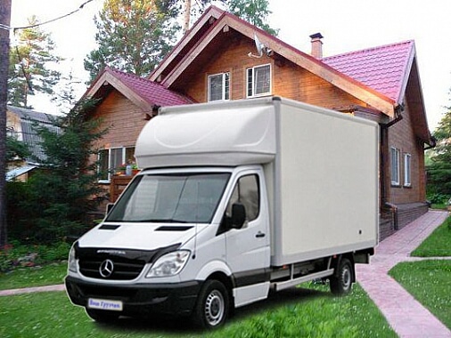 Переезд на дачу, фургон 20 м. Куб. , грузчики 0