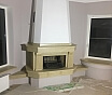 Портал для электрического камина из натурального камня в Минске от производителя.