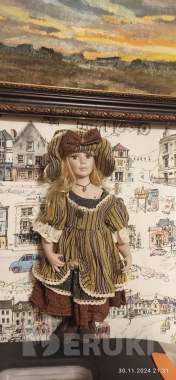 Кукла фарфоровая для интерьера 1