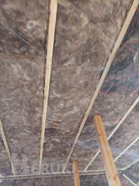 Утепление кровли минватой, пароизоляция и обшивка 14