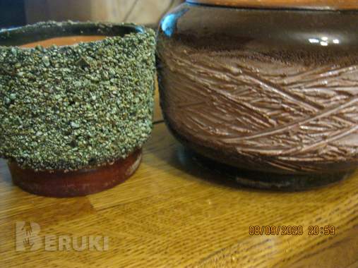 Для комнатных растений 2 горшка +1 кашпо 8