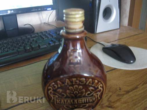 Пустая бутылка от бальзама 6