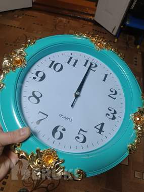 Часы настенные большие круглые диаметр 38 см 0