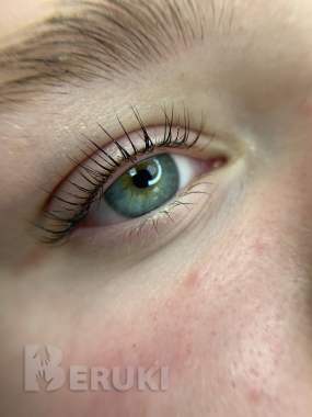 Ламинирование, окрашивание и укрепление ресниц 1