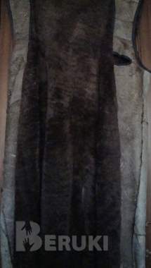 Кожаное пальто утепленное мужское 2