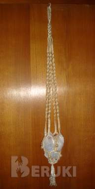 Шесть плетеных кашпо для цветов 1