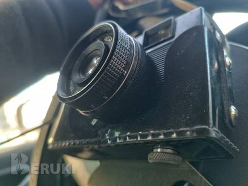 Старый ретро фотоаппарат Вилия - Vilia 69-3 4/40 T 5