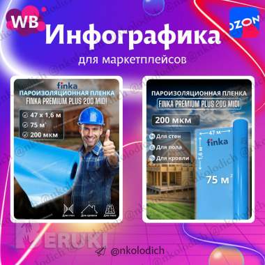 Инфографика карточки товара для маркетплейсов 7