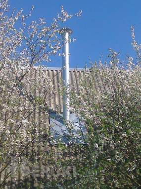 Обшив труб оцинковкой и цветным металлом 0