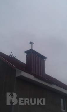 Обшив труб оцинковкой и цветным металлом 6