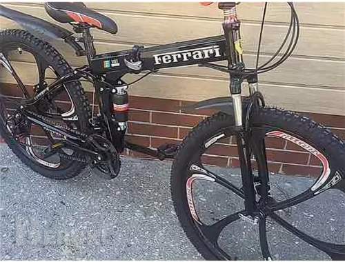 Велосипед горный 26 дюймов раскладной Ferrari на литье 0